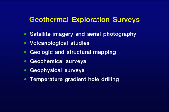 Exploration Surveys
