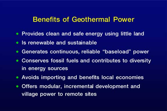 What Are The Benefits Of Using Geothermal Energy