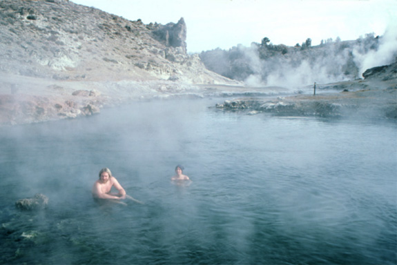 Hot Creek Bathing