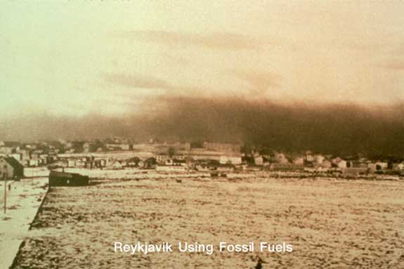 Reykavik Using Fossil Fuels